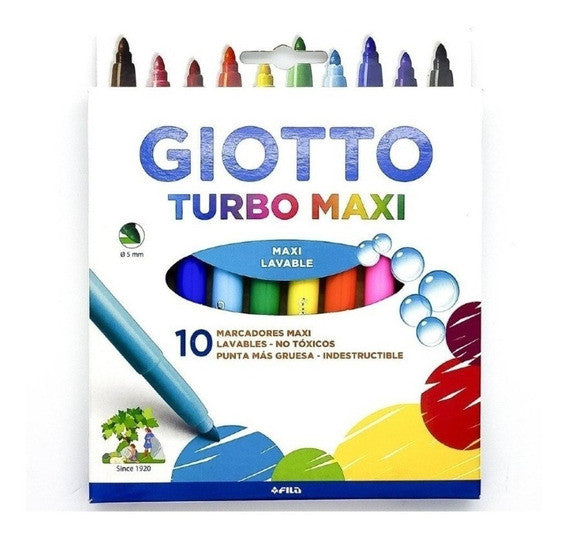 MARCADOR TURBO MAXI 12UNI, GIOTTO