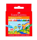 CRAYONES DE CERA JUMBO x12UNI, FABER-CASTELL