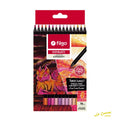 LAPICES SUPERSOFT 15 UNIDADES COLORES SUNSET , FILGO