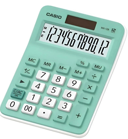 Calculadora Escritorio Mx-12b-pklb 12 Digitos Marca Casio