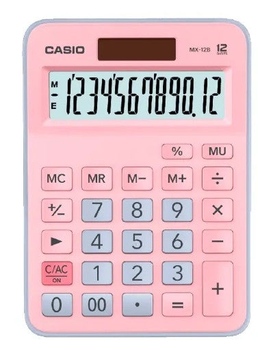 Calculadora Escritorio Mx-12b-pklb 12 Digitos Marca Casio