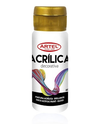 Pintura acrilica 60ml, Artel