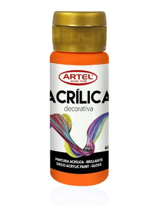 Pintura acrilica 60ml, Artel