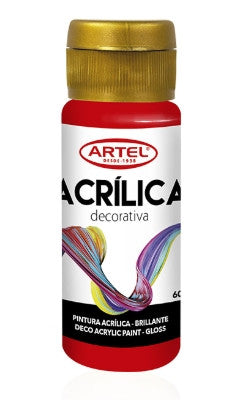 Pintura acrilica 60ml, Artel
