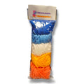 Set Lanas Mas Aguja Plastica Y Metal Bolsa 5colores Manuart