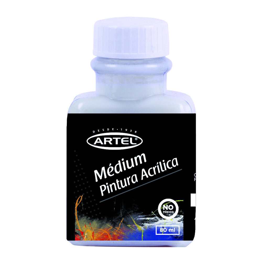 MEDIUM PINTURA ACRILICA 80ML ARTEL
