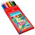 LAPICES ACUARELA X12 + PINCEL FABER CASTELL
