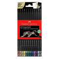 LAPICES DE COLORES SUPERSOFT METALICOS X12 COLORES FABER CASTELL
