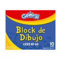 BLOCK DE DIBUJO GEORGI LICEO N°60 10 HOJAS.