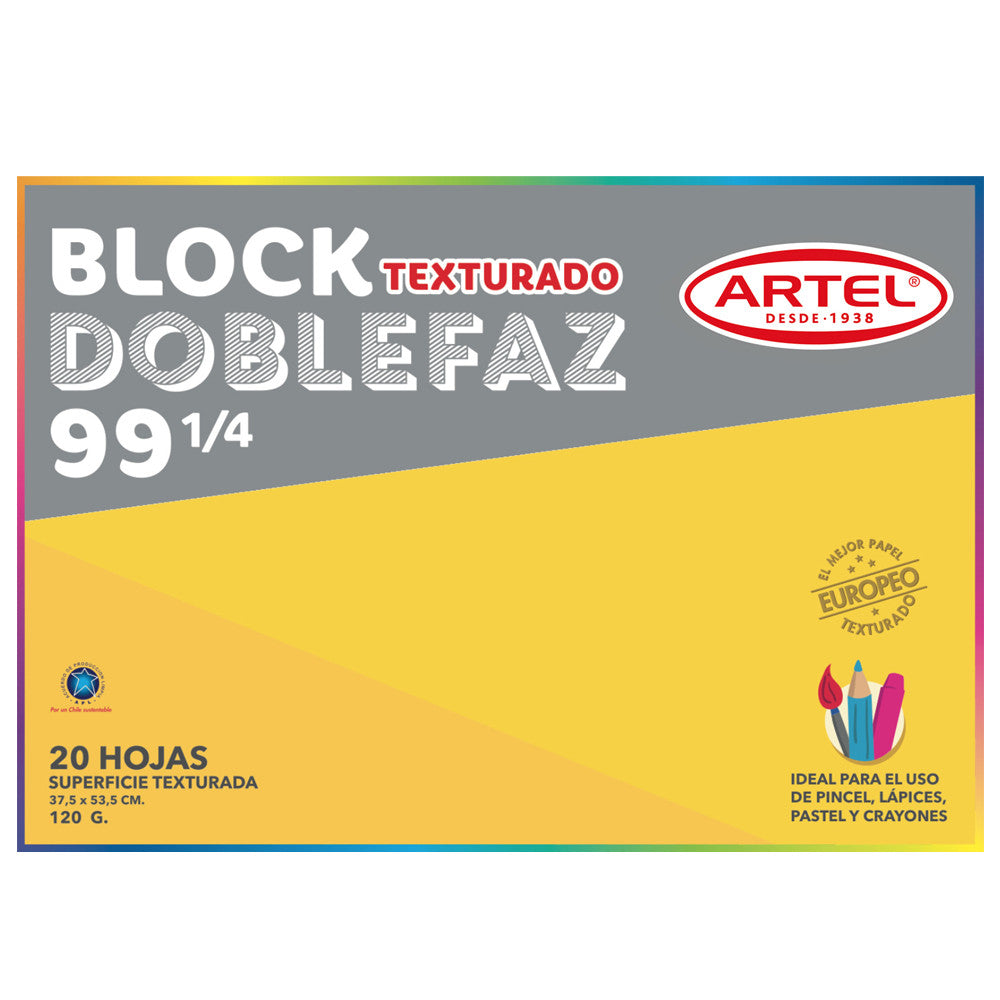 BLOCK DOBLE FAZ TEXTURADO 99 1/4 ARTEL