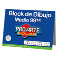 BLOCK DE DIBUJO PROARTE N°99 1/8 PROARTE