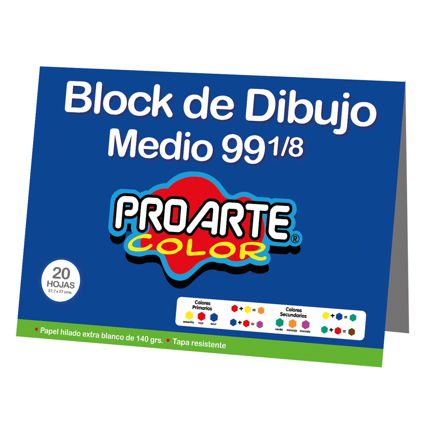 BLOCK DE DIBUJO PROARTE N°99 1/8 PROARTE