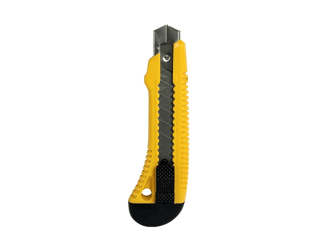 CUCHILLO CARTONERO GRANDE 18MM RIEL METALICO