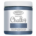 PINTURA EFECTO TIZA AZUL CORDILLE 250ML, ARTEL
