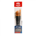 PINCELES 2-10 CON MANGO MADERA 5UNIDADES, POINTER