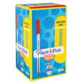 CAJA 50 BOLIGRAFOS KILOMETRICO, PAPER MATE. ROJO