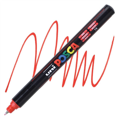 MARCADOR UNI-POSCA PC-1MR ROJO