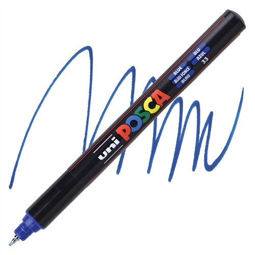 MARCADOR UNI-POSCA PC-1MR AZUL