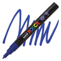 MARCADORES ACRILICOS FINOS UNI-POSCA PC-3M AZUL