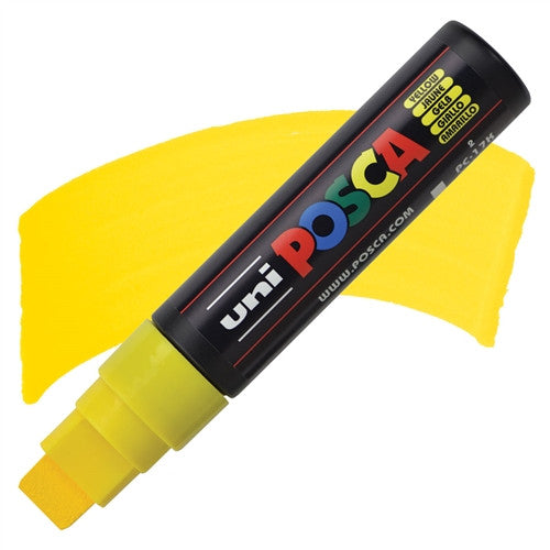 MARCADORES UNI-POSCA JUMBO PC-17K  AMARILLO