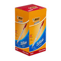LAPIZ BIC PUNTA MEDIA X50UNIDADES, ROJO