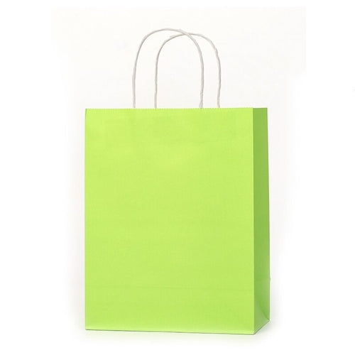 BOLSA DE REGALO KRAFT 12UNI VERDE LIMA