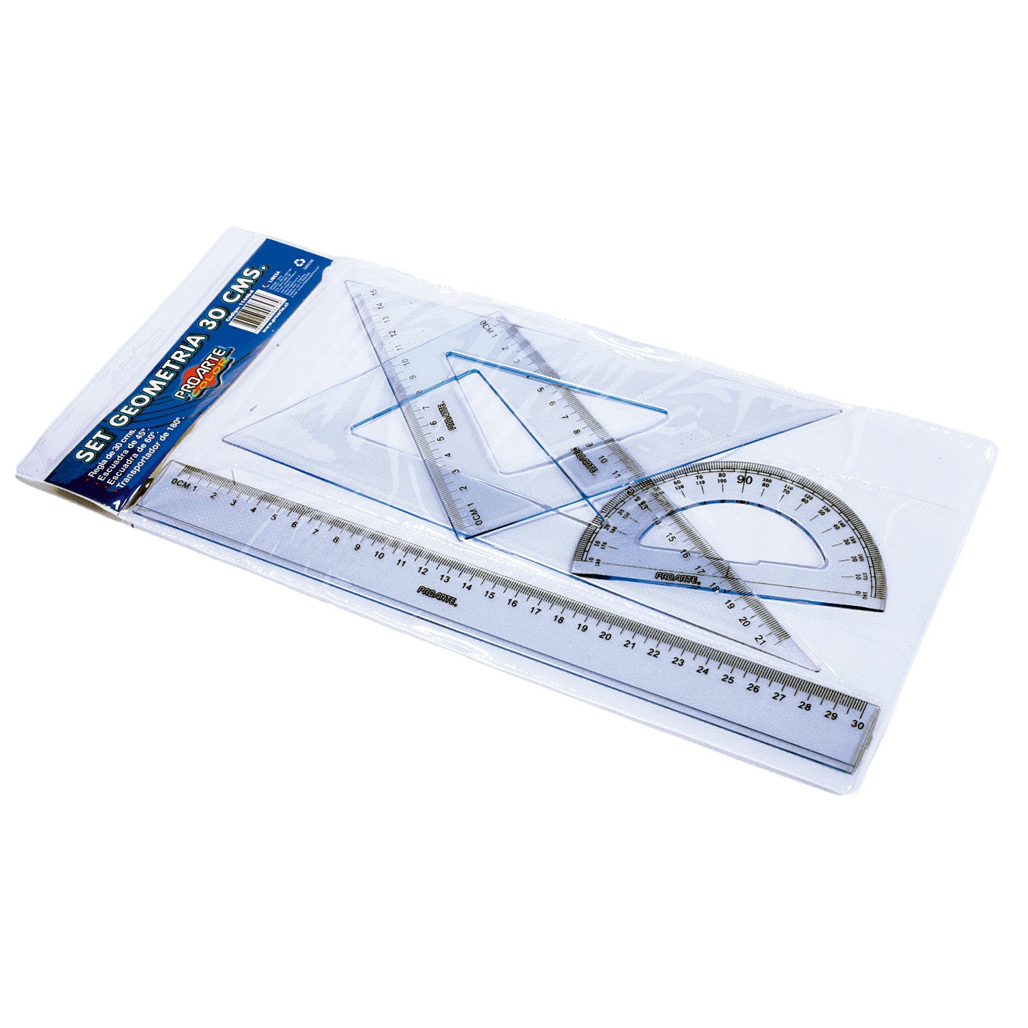 SET GEOMETRIA 30CM, PROARTE