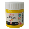 PINTURA PORCELANA AMARILLO 40ML, ARTEL
