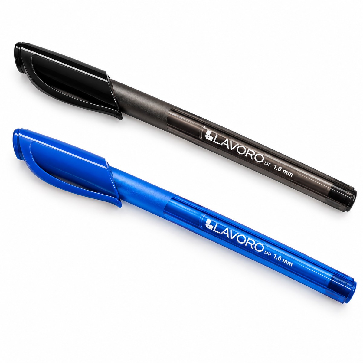 Lápiz Tinta Semi Gel Inkjoy Pta 1.0 mm Negro Y Azul Lavoro
