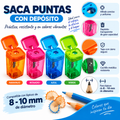 Caja De Sacapuntas con Deposito 8-10mm 48 Uni