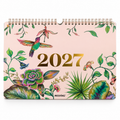 Calendario Mensual Floral 35x25
