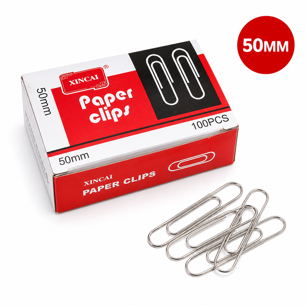 CLIPS METALICO 50MM X100 UNIDADES