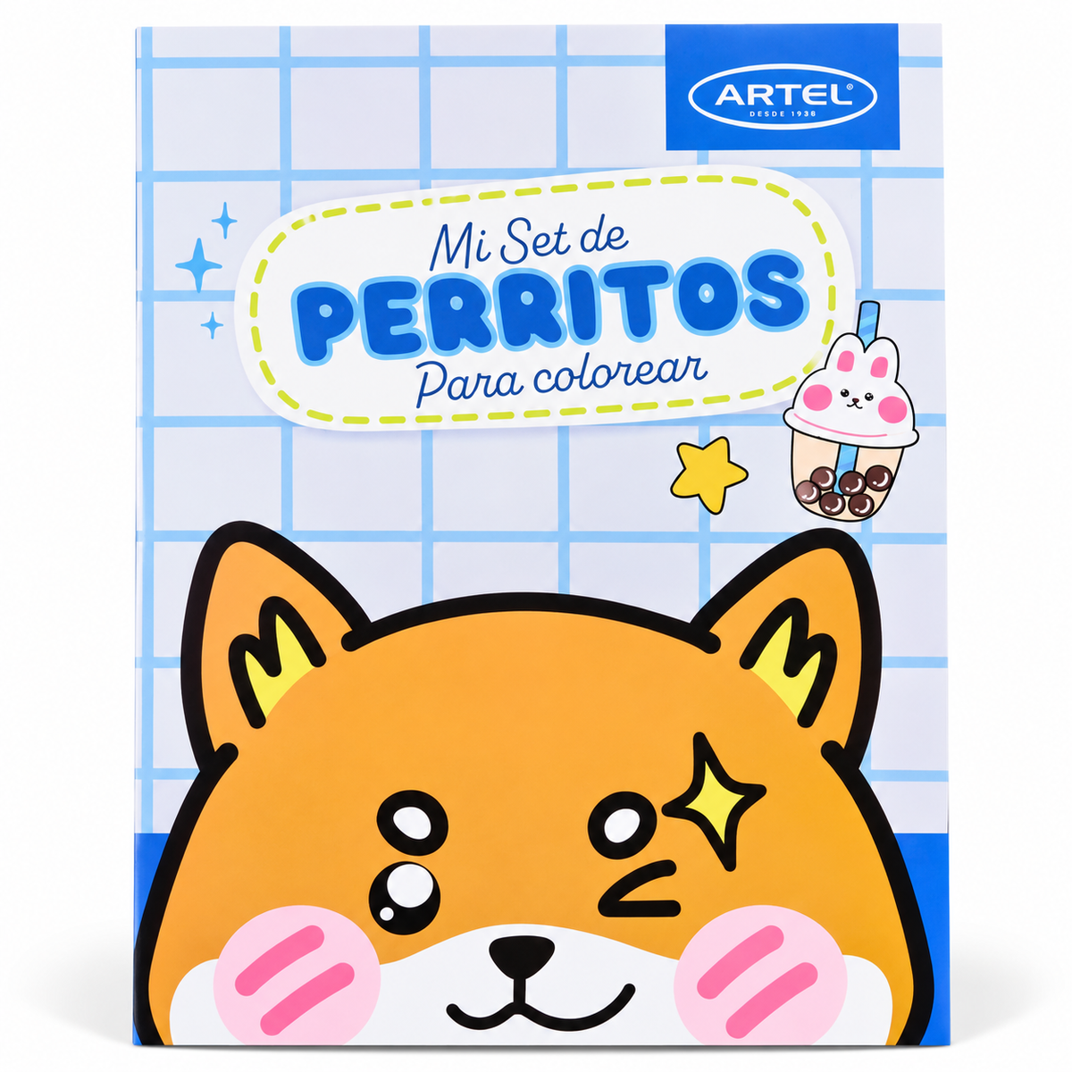 Set Para Colorear Perritos ARTEL