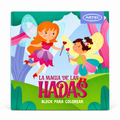 Block Para Colorear La Magia de Las Hadas