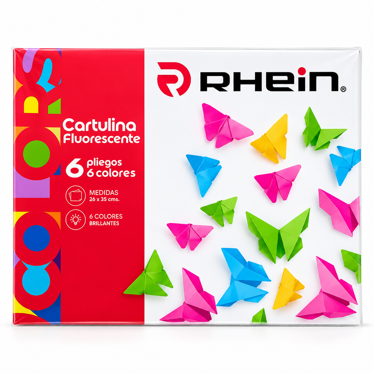 Carpeta de Cartulina Fluorescente 25x35 cm