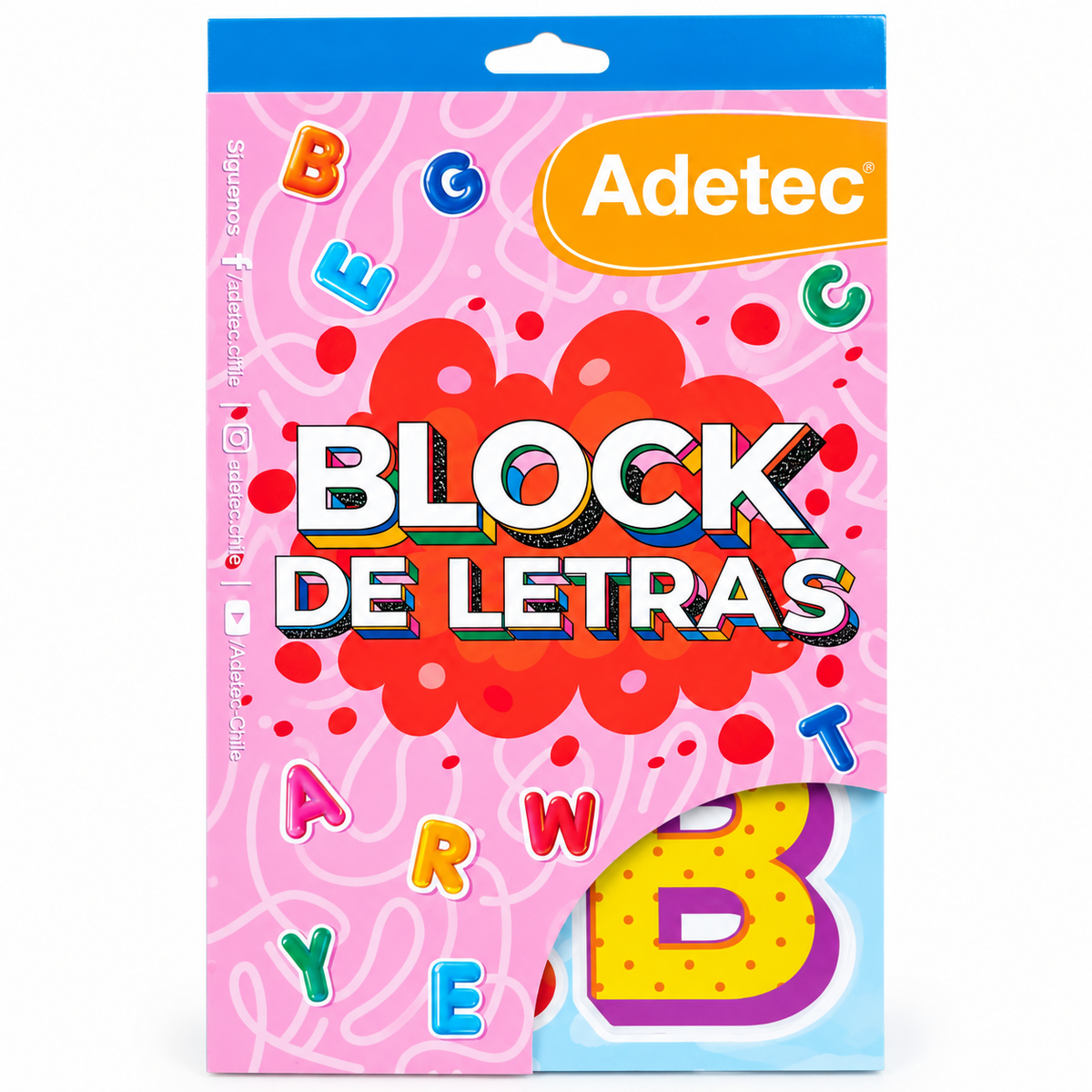 Stickers Block De Letras
