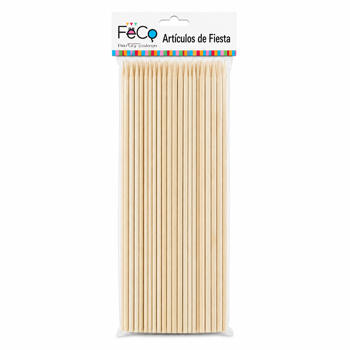 BROCHETAS ANCHAS 30CM X 5O UNI