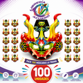 Mascara de la Tirana 100 Unidades