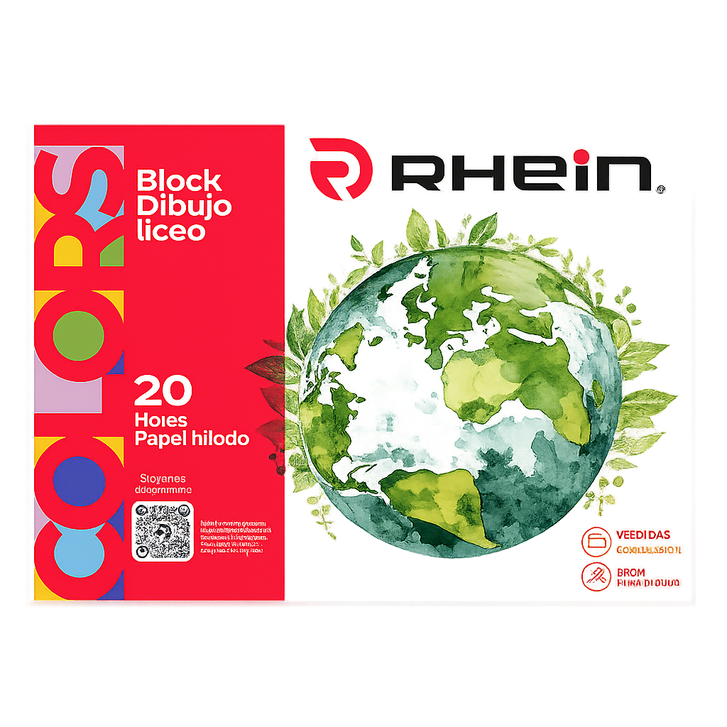 Block De Dibujo Liceo 60 20hojas Rhein