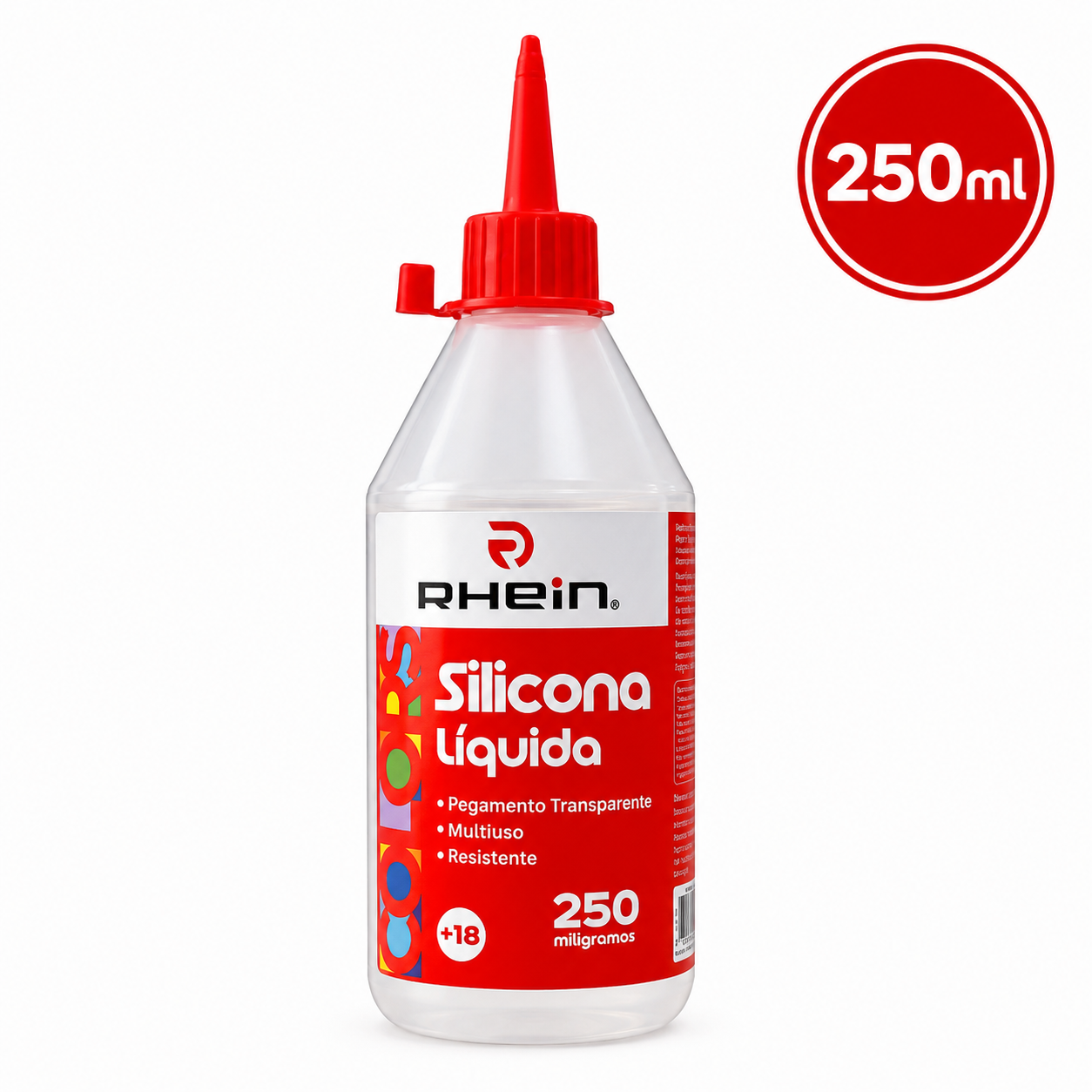Adhesivo Silicona Liquida 250ml Rhein