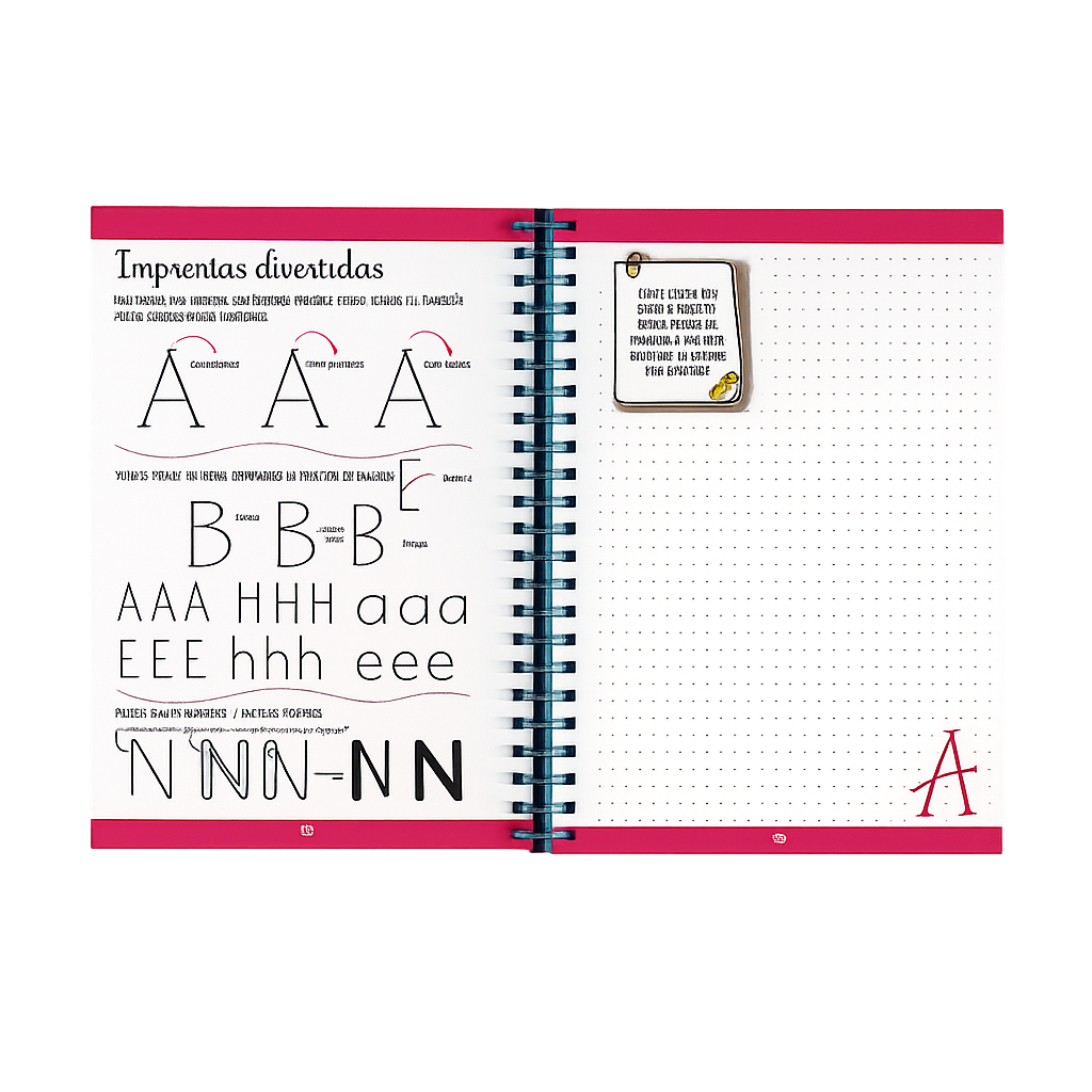 Libro Lettering Para niños Artel