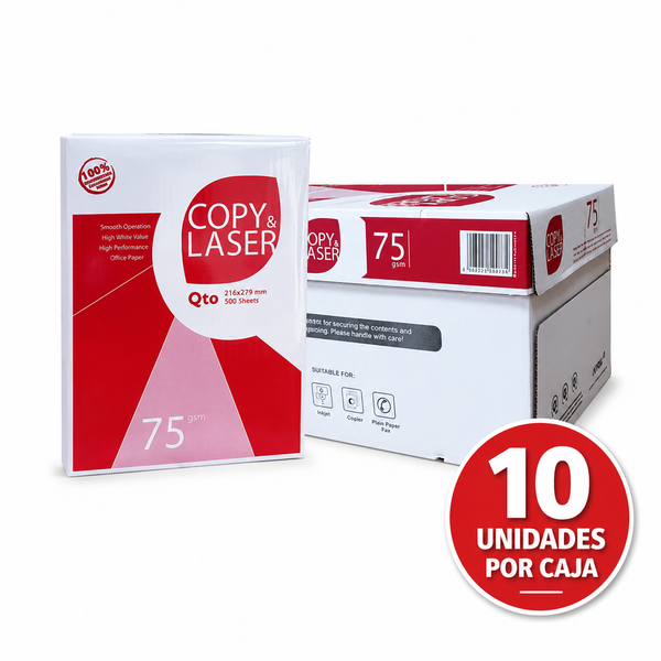 Resma Carta x10 unidades