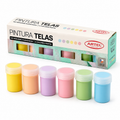 PINTURA PARA TELA PASTEL 6 COLORES