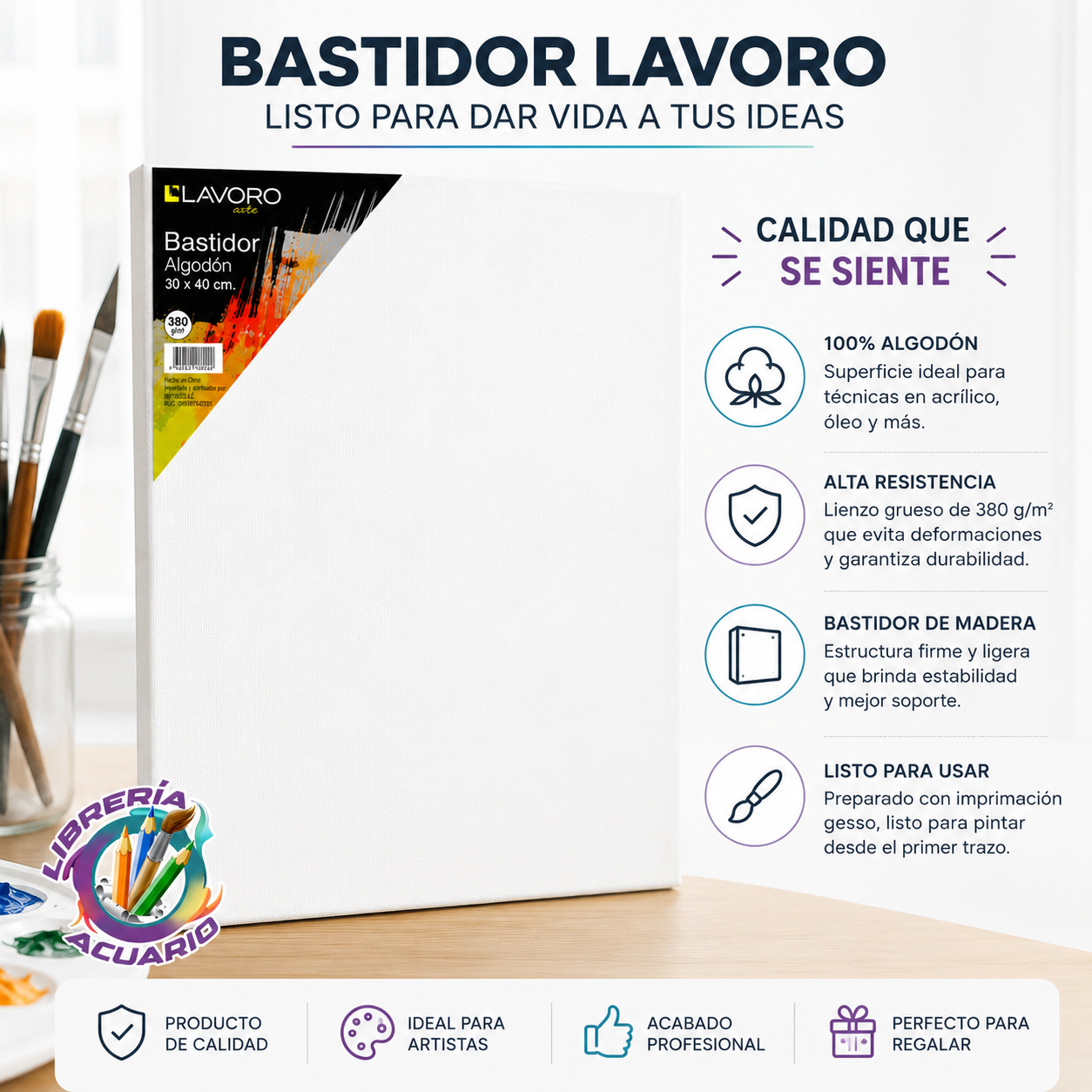 Bastidor para pintar Lavoro