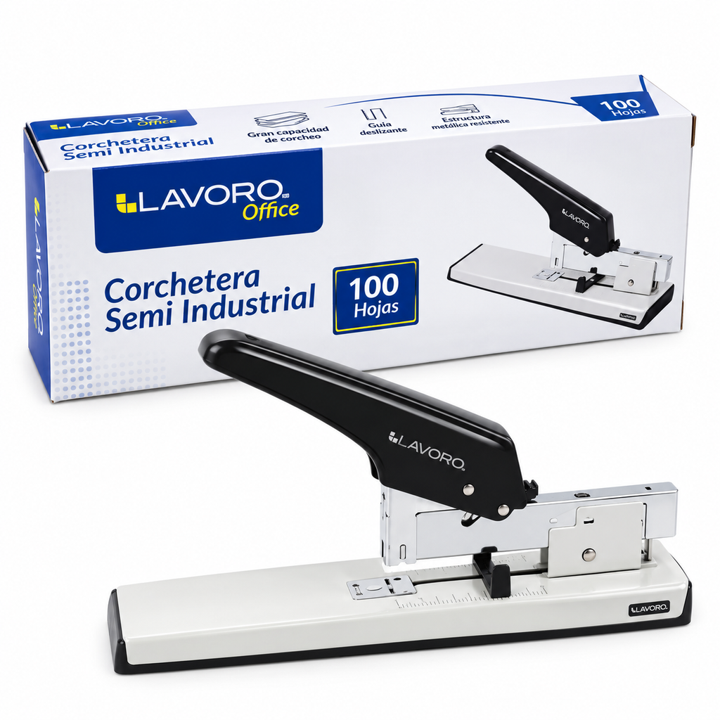 Corchetera Industrial  Metálica 100 Hojas