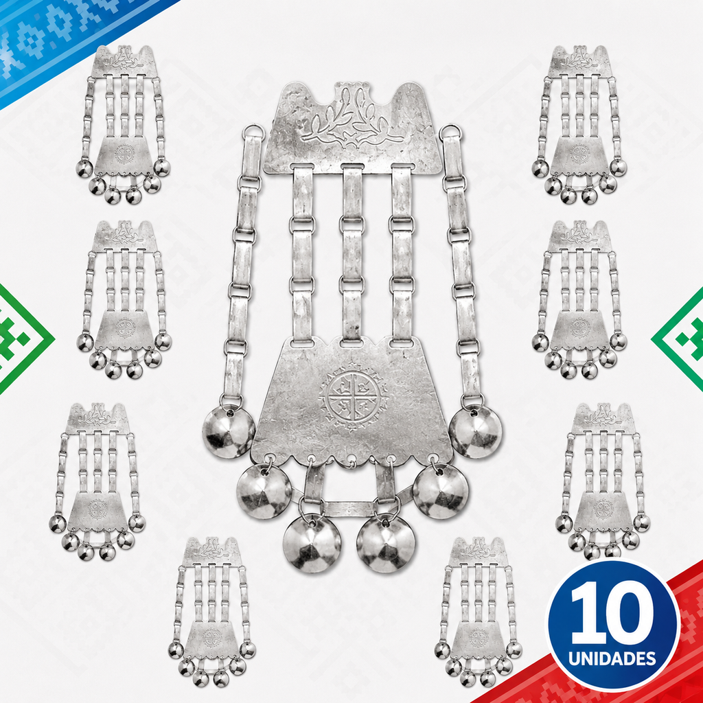 Tapelacucha Collar Mapuche x10 unidades
