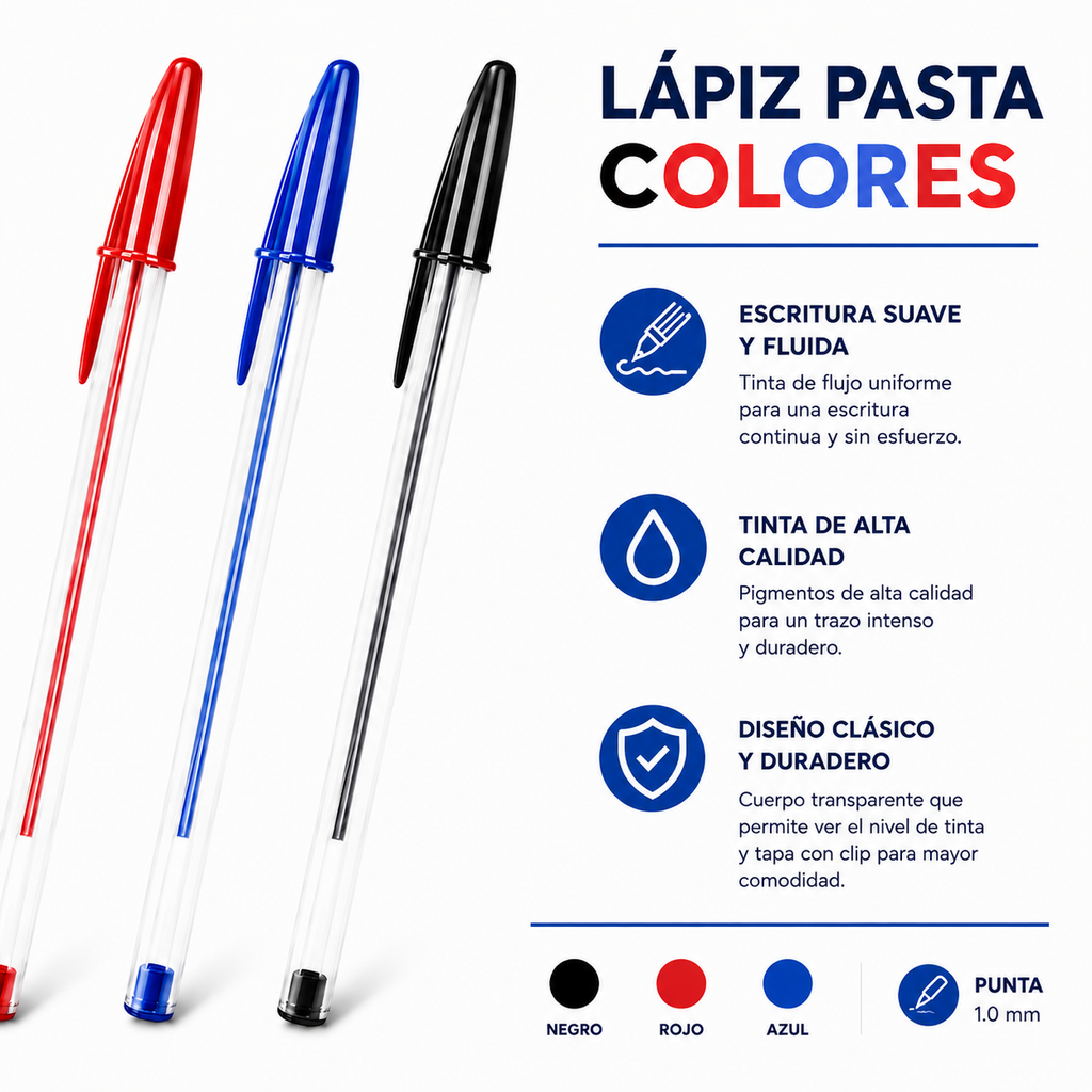 Lápiz Cristal X50Uni