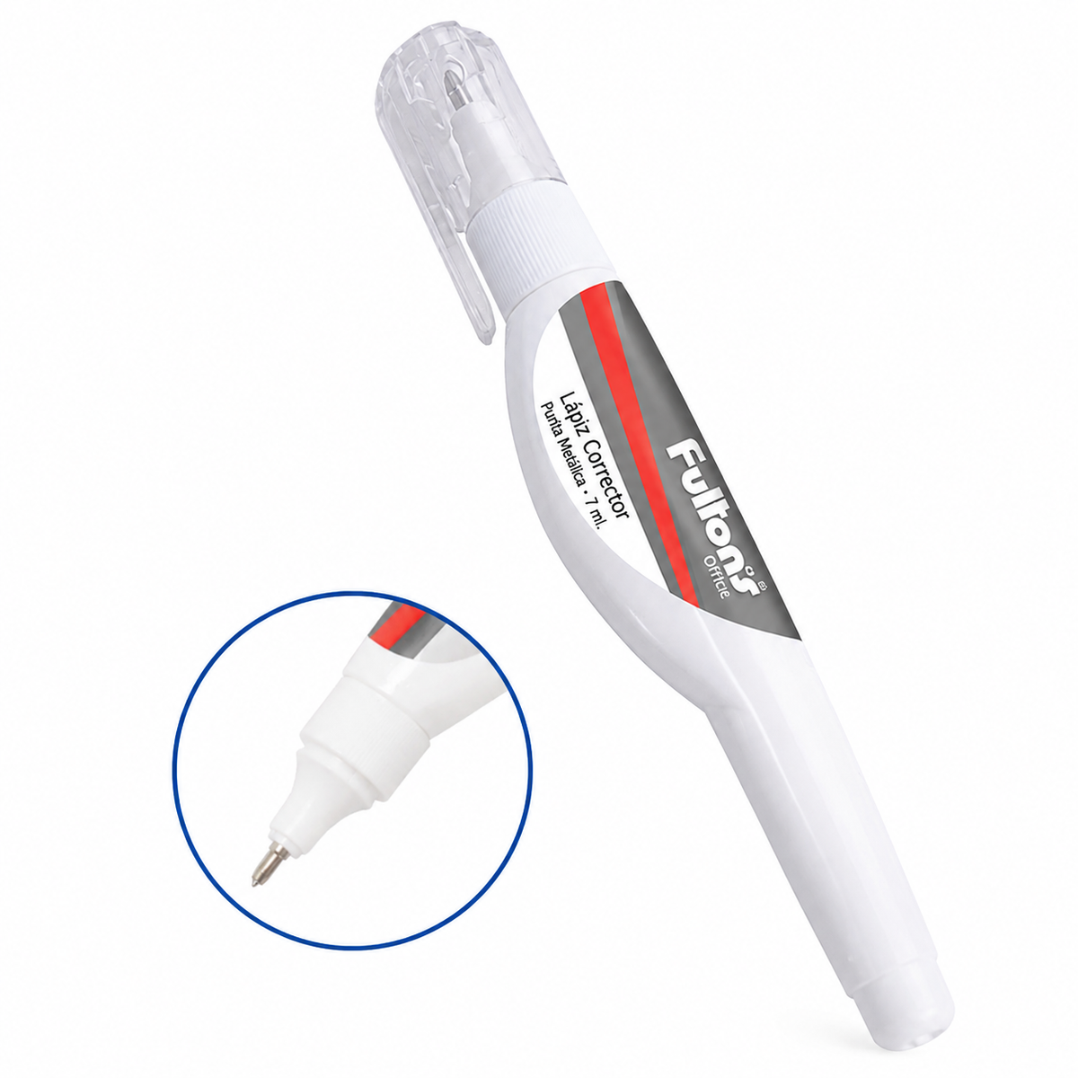 Lápiz Corrector Punta Metálica  7ML