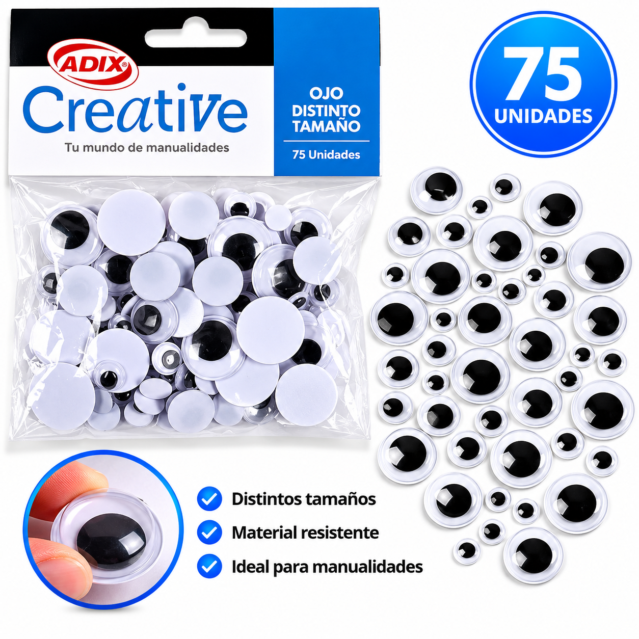OJOS LOCOS X75UNI, ADIX