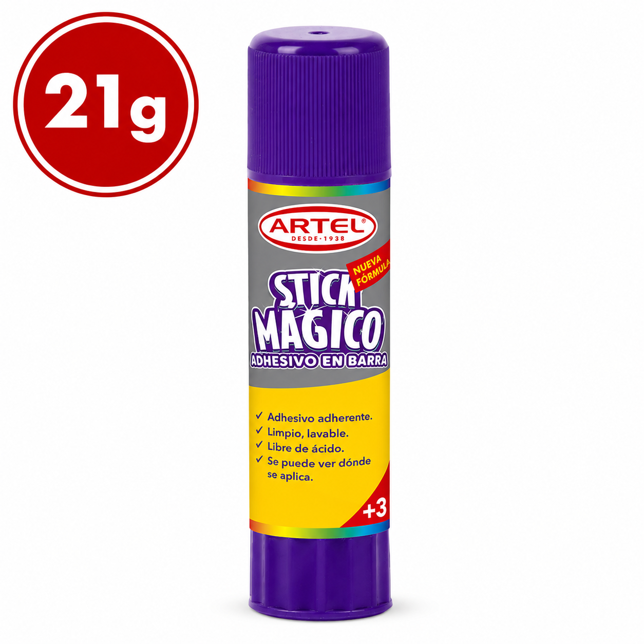 PEGAMENTO EN BARRA STICK MAGIC 21GR, ARTEL